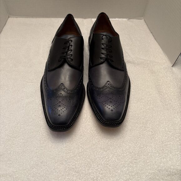PAUL FREDRICK MENS MULTICOLOR WING TIPPED SHOES SZ  14 M PREPPY VTG STYLE main image 12